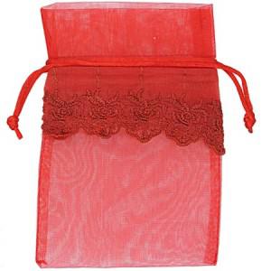 Dárkový sáček - v červené barvě