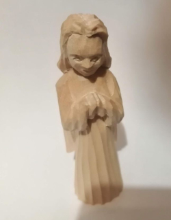 Anděl - ručně vyřezávaná figurka 10cm