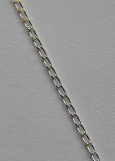 Klasický C - stříbrný řetízek - délka 50cm