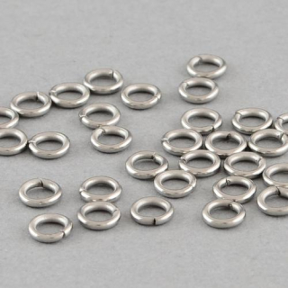 Kroužek – uzavřený - 20 kusů - ocelová komponenta