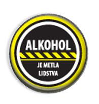 Alkohol je metla lidstva - placka