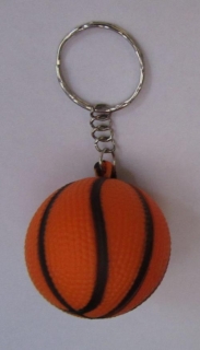 Basketbalový míč - přívěsek na klíče