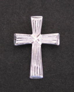 Křížek s překříženým středem - stříbrný přívěsek