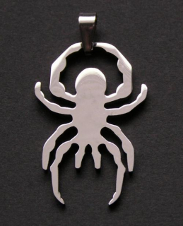 Pavouk - ocelový přívěsek