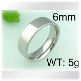 Prsten ve stříbrné barvě z chirurgické oceli - velikost 9