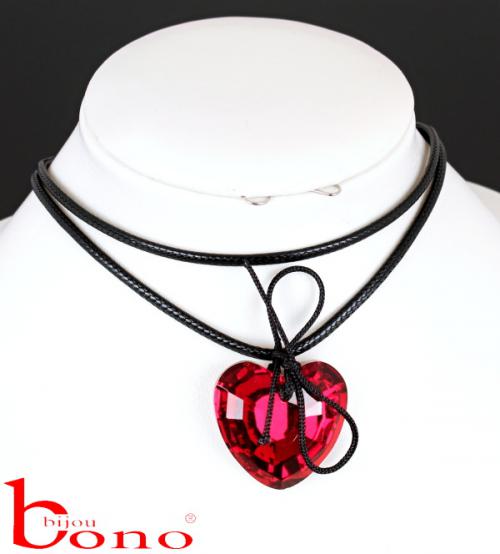 Choker Korea se srdcem